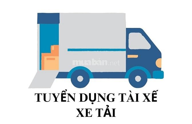 Công ty TuHungPhat cần tuyển 01 tài xe xe tải bằng B2 trở lên