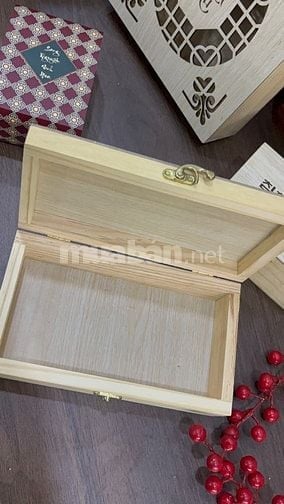 chuyên sản xuất và cung cấp hộp gỗ trang trí lễ tết quà trang trí