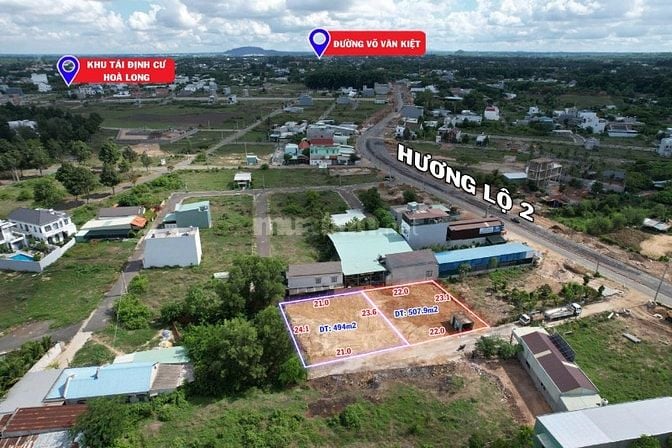 BÁN ĐẤT NỀN 1000M² – GẦN HƯƠNG LỘ 2, XÃ HÒA LONG – TP. BÀ RỊA 