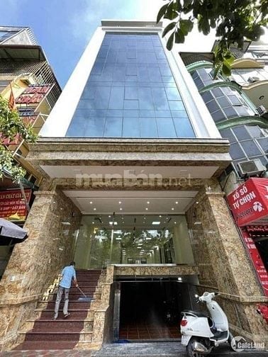 Bán nhà ngõ Trần Duy Hưng DT 115M2, 8Tầng, Thang máy, ÔTô, Gía 29.8 Tỷ