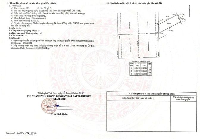 Bán đất Mặt Tiền Võ CHí Công  Thủ Đức
