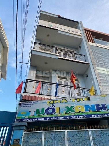 Góc 2MT hẻm nhựa 8m GÒ DẦU. DT:4.5X18M. 4 TẤM. GIÁ: 10.7 tỷ