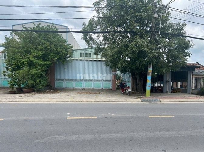 Cho thuê kho tổng Diện tích 1000m2 mặt tiền An Quý Tây Bình Chánh