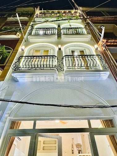 Cần tiền bán gấp Nhà 3 lầu tuyệt đẹp Cao Cấp hẻm xe hơi Lê Tự Tài, P5