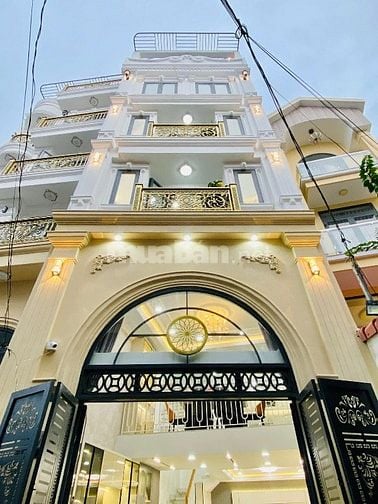 Cần tiền bán Nhà 4 lầu tuyệt đẹp Cao Cấp hẻm xe hơi 5m Bùi Quang Là