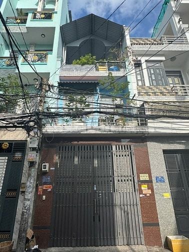 Cho thuê nhà đường số 1, Bình Tân, 4×17m, 2 lầu