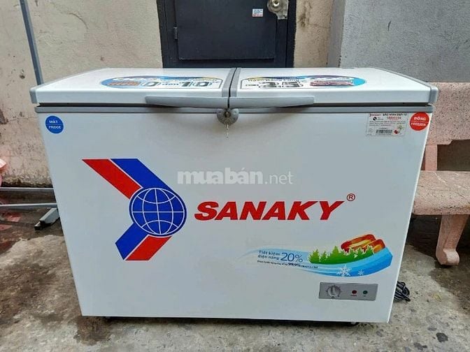 Thanh lý tủ đông Sanaky 220l mới đẹp