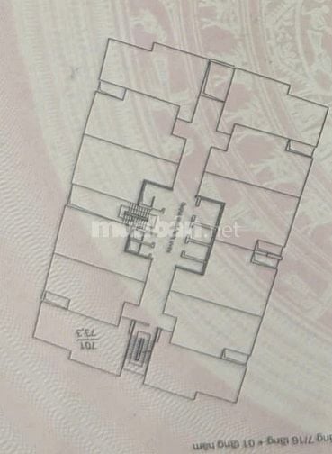 Chính chủ căn hộ chung cư 73,5m2. Giá 4,2 tỷ