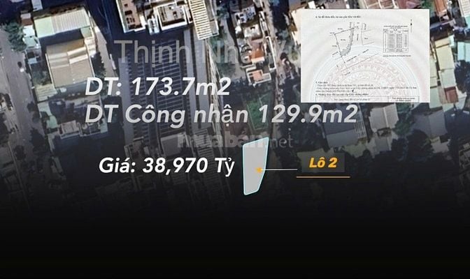 Bán lô góc tại Số 65, Thảo Điền, diện tích 173,7 m2, pháp lý chuẩn