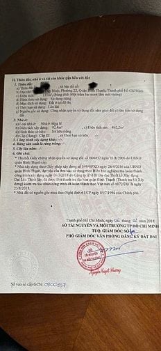 Bán nhà mặt tiền đường Võ Duy Ninh, Bình Thạnh