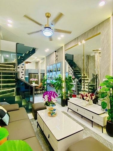  Nhà tuyệt đẹp Cao Cấp hẻm Lê Lợi, P4, Q.Gò Vấp, giá: 5,39 tỷ.
