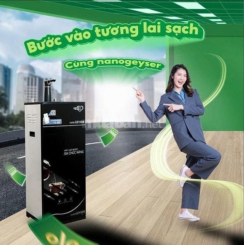 TUYỂN 10 ĐẠI LÝ, CỘNG TÁC VIÊN BÁN MÁY LỌC NƯỚC NANO GEYSER 