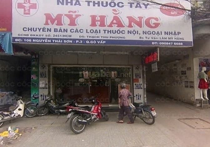 Cho thuê nhà 106 Nguyễn Thái Sơn P3, Q.Gò Vấp, 5x10m, trệt, 2 lầu