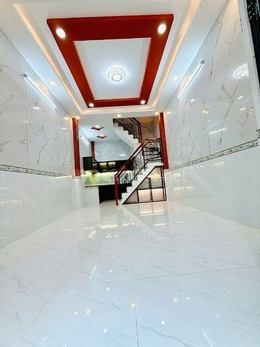 Nhà Đẹp 3 Lầu Sân Thượng Đúc Âu Dương Lân P3 Quận 8 Gần Cầu Chữ Y