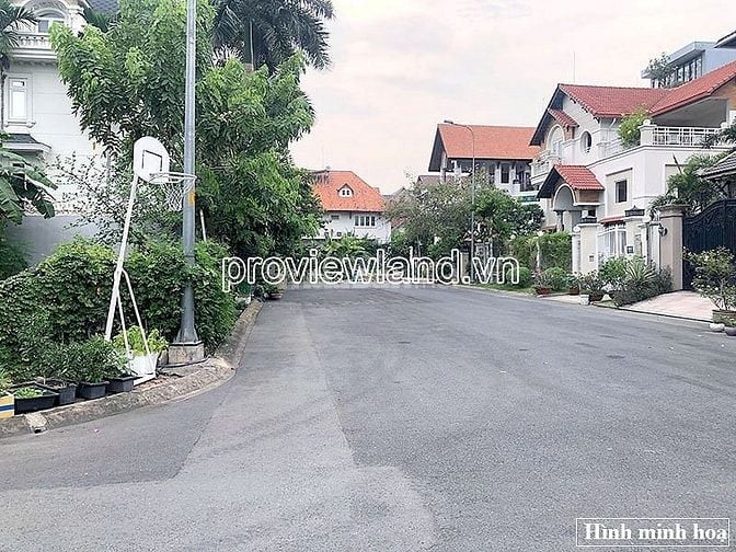 Đất xây villa mt Nguyễn Văn Hưởng, Thảo Điền, khu biệt lập, 417m2