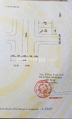 BÁN LÔ GÓC 2 MẶT TIỀN - DT:167M2 - TRẨN THÁNH TÔNG ĐƯỜNG 30M - HIẾM CÓ