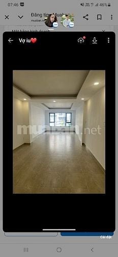 Cho thuê mặt tiền lầu một tiện mở văn phòng.nail .studio nhà mới
