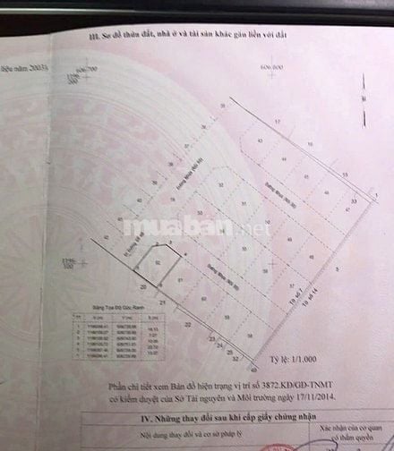 68 tỷ, 302m2, Bán đất DA đường 66, P.Thảo Điền, Quận 2- Tp.Hồ Chí Minh