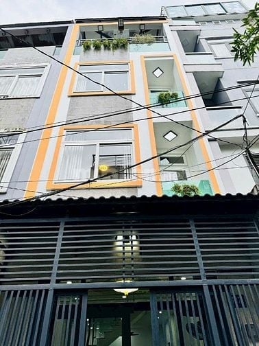 Nhà 4,1 x 11 đúc 1 trệt 2 lầu Quang Trung phường 8 gò vấp 