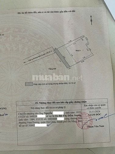Bán Nhà Kiệt đường Ngô Quyền Sơn Trà 89m2 – Giá Hơn 5 Tỷ Xíu