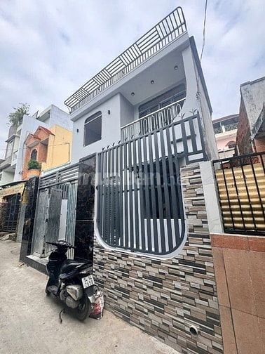 Nhà 6,5 x 9 đúc 1 trệt 1 lầu đường số 1 p13 gò vấp 