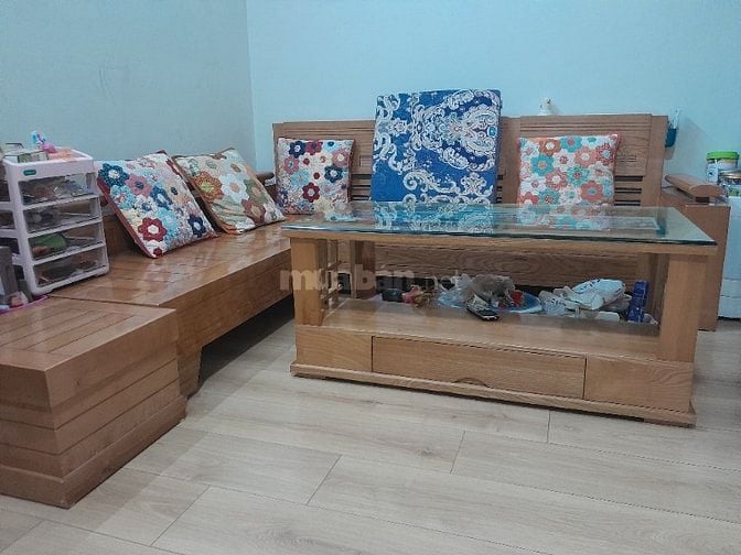 Bán bộ bàn ghế góc chữ L còn rất mới