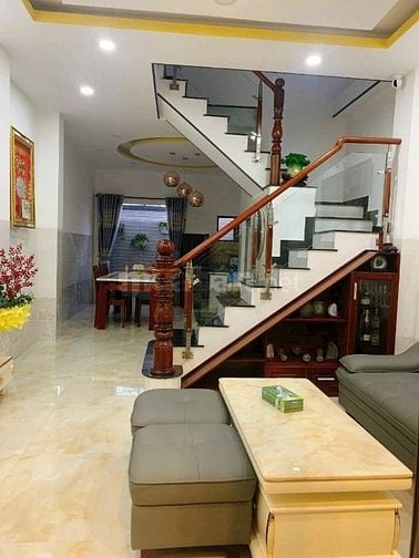 Bán Nhà 3 Tầng, 56m2, xe hơi Trong Nhà, Bùi Minh Trực, Q.8, Chỉ 6,x Ty
