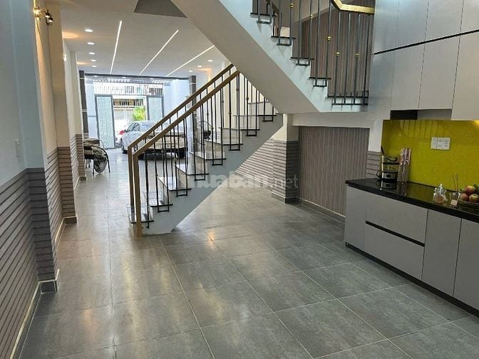 Nhà mới 1 xẹt Lê Văn thọ 4 x 20m ( 3 tầng ) 