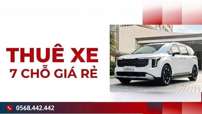 🚐 Cho Thuê Xe 4 - 7 Chỗ Có Tài Xế Cần Thơ