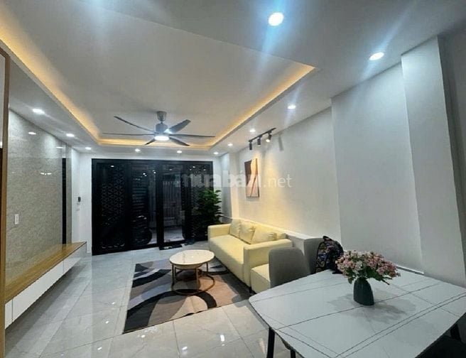 BÁN NHÀ MỚI 5 TẦNG – Ô TÔ – GẦN HỒ – FULL CÔNG NĂNG – TRUNG TÂM LONG B