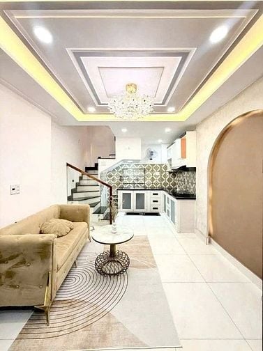 Cạnh Lũy Bán Bích.  Bán nhà 3 tầng - Dt nhiều 60m2 -  Hẻm1/ - Chỉ 4xty