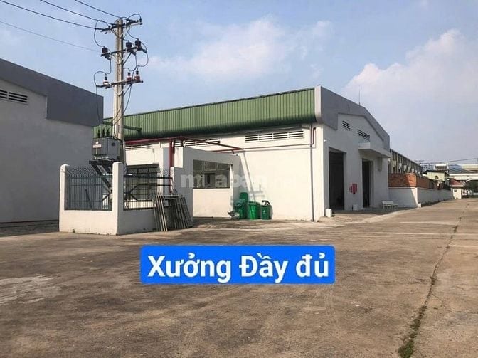 Cho thuê kho xưởng Tỉnh Lộ 15, Củ Chi, KV : 14.000m2 , XD : 8.200m2