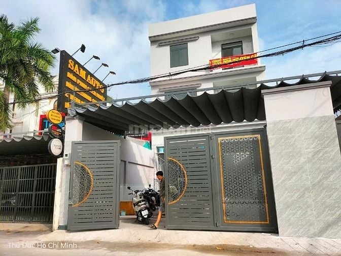 CHO THUÊ NHÀ ĐẸP NGUYÊN CĂN MỚI XÂY- SÀN XD 350m2 –TRỤC PHẠM VĂN ĐỒNG