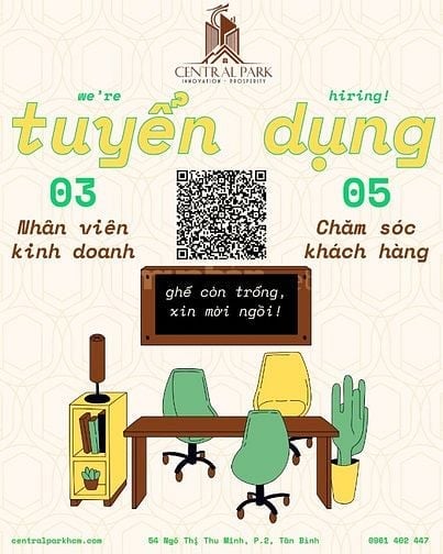 Tuyển dụng nhân viên văn phòng không yêu cầu kinh nghiệm