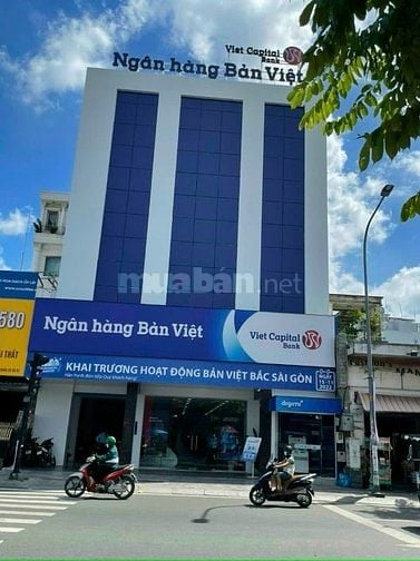 Giảm 6 tỷ, mặt tiền 24c đường 3 tháng 2 ,DT:5,1x17m, 6 tàng hđt 120tr