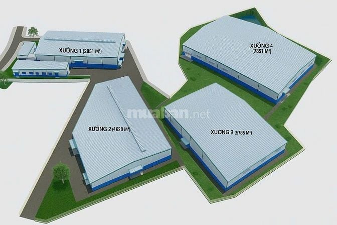 Bán đất xưởng liền kề KCN Đất Cuốc , Bình Dương , diện tích : 41.000m2