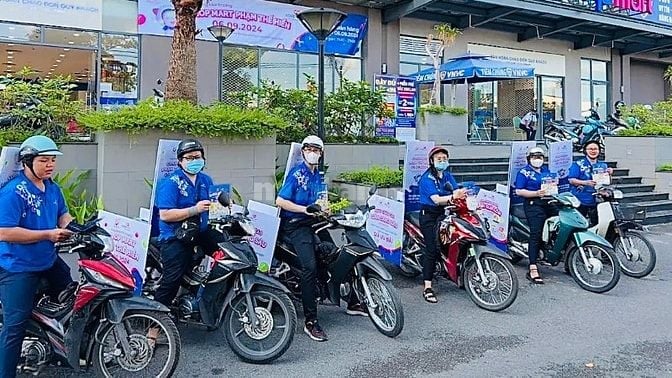 Bổ sung nhân viên giao hàng dịp hè ở chi nhánh Thủ Đức 