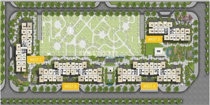 Bán căn hộ Cao Cấp Tòa West A - Masteria West Heights Vinhomes Smart C