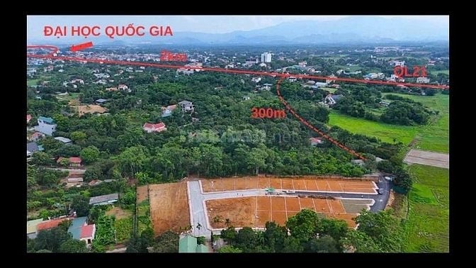 BÁN 100m ĐẤT FULL THỔ CƯ, NGAY QL21, GẦN NGÃ TƯ LỤC QUÂN