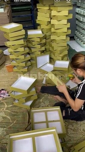 Tuyển công nhân sản xuất bao bì hộp giấy 