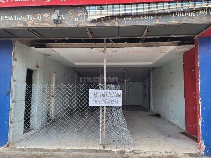 CHO THUÊ MẶT BẰNG ĐƯỜNG NGUYỄN DUY TRINH