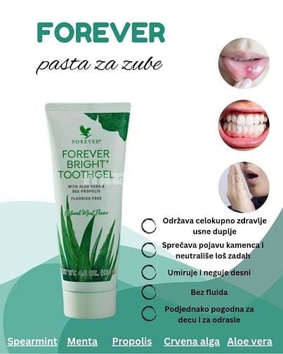 Kem đánh răng tốt nhấtcủaForever Bright Toothgel (mã sản phẩm 028 FLP)