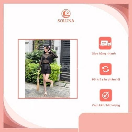 Bộ đồ bơi bikini 3 món freesize