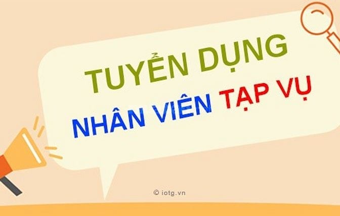 💥💥💥 QUẬN 10- CẦN BỔ SUNG 03 TẠP VỤ CỬA HÀNG