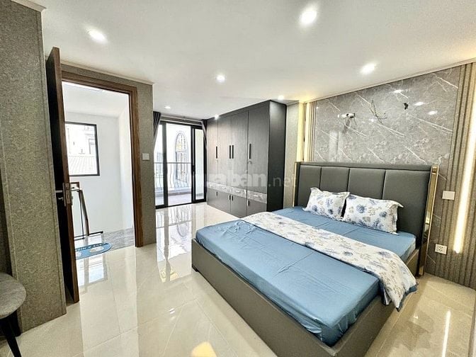 Ngộp bán nhà 4lau,5.2x11m,Full Nội thất,Nguyên Hồng,Bình Thạnh,hơn 7ty