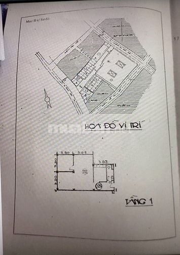Căn hộ chung cư tầng trệt 62m2