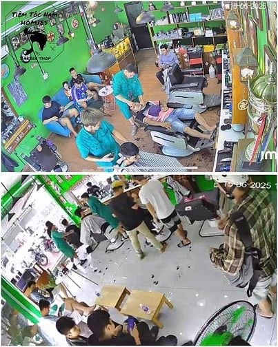 Sang nhượng tiệm tóc Nam có lượng khách nhất định