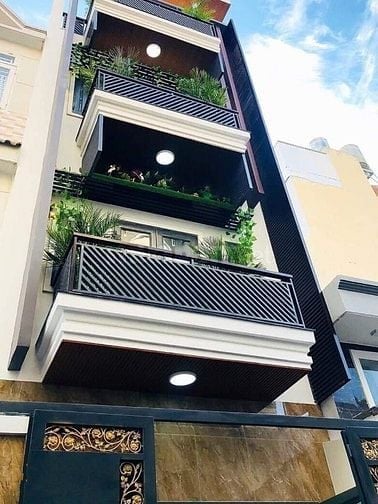 Bán nhà hẻm xe hơi BigC Tô Hiến Thành Q.10, 5 tầng thang máy thuê 35tr