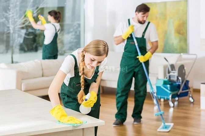 Tuyển gấp 2 Chị : Tạp Vụ ,Dọn Dẹp Văn Phòng ( Quận Bình Tân ) 