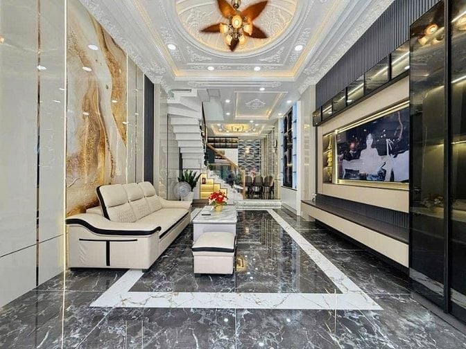 NHÀ SÁT MẶT TIỀN ĐƯỜNG TRẦN QUANG KHẢI, TÂN ĐỊNH, QUẬN 1. HXH 6M